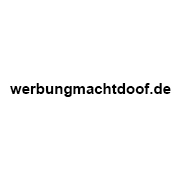 Logo of Werbungmachtdoof.de
